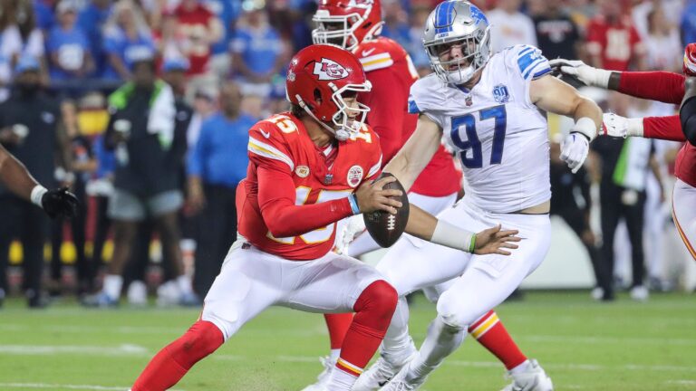 2) Detroit Lions vs. Kansas City Chiefs - Week 6