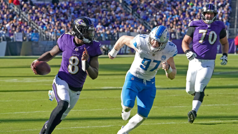 1) Detroit Lions vs. Baltimore Ravens - Week 3