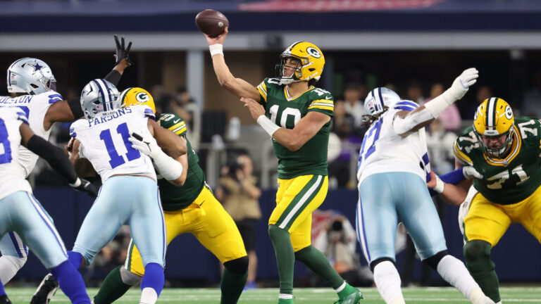 5) Green Bay Packers vs. Dallas Cowboys - Week 4