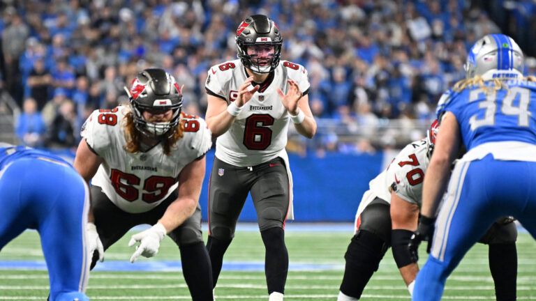 7) Tampa Bay Buccaneers vs. Detroit Lions - Week 7