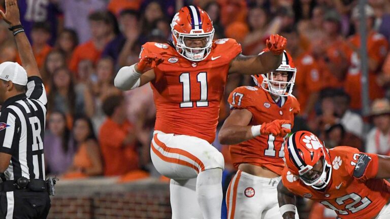 3) DL Peter Woods, Clemson