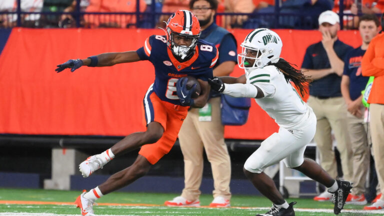 3) WR Zeed Haynes, Syracuse