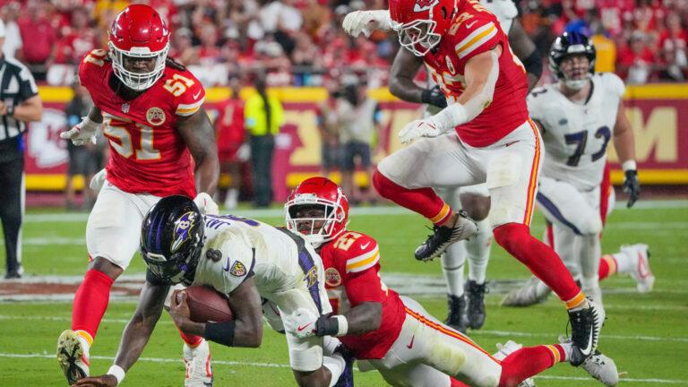 2. Kansas City Chiefs vs. Baltimore Ravens