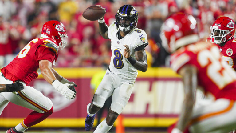 3. Week 4: Ravens @ Chiefs