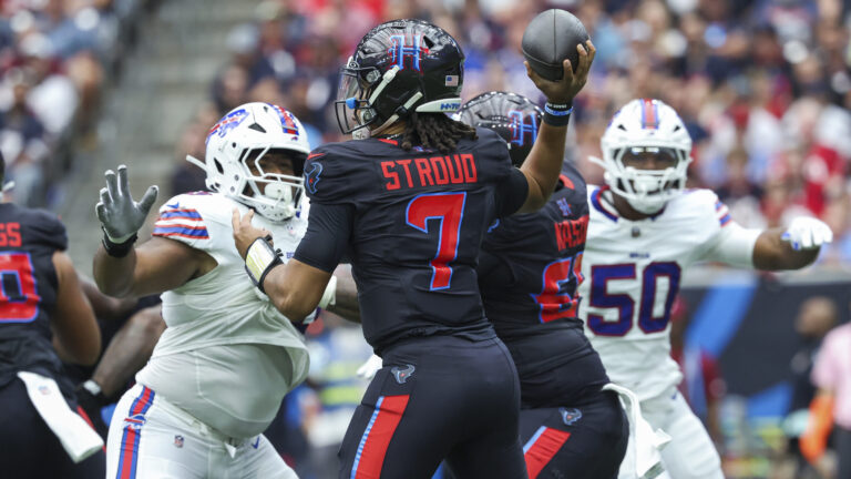 1) Buffalo Bills vs. Houston Texas - Week 12