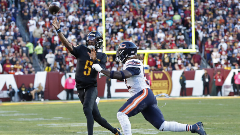 6) Chicago Bears vs. Washington Commanders - Week 6