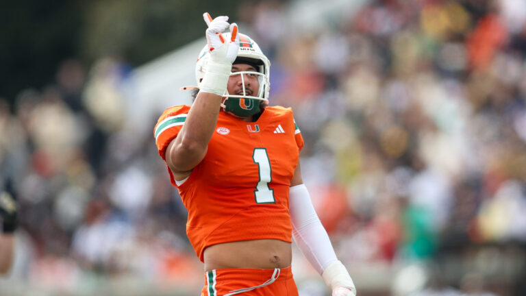 6) LB Francis Mauigoa, Miami