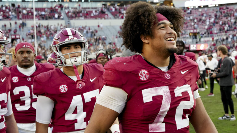 26. Parker Brailsford - Alabama Crimson Tide