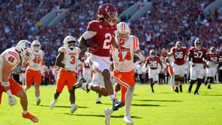 6) WR Ryan Williams, Alabama