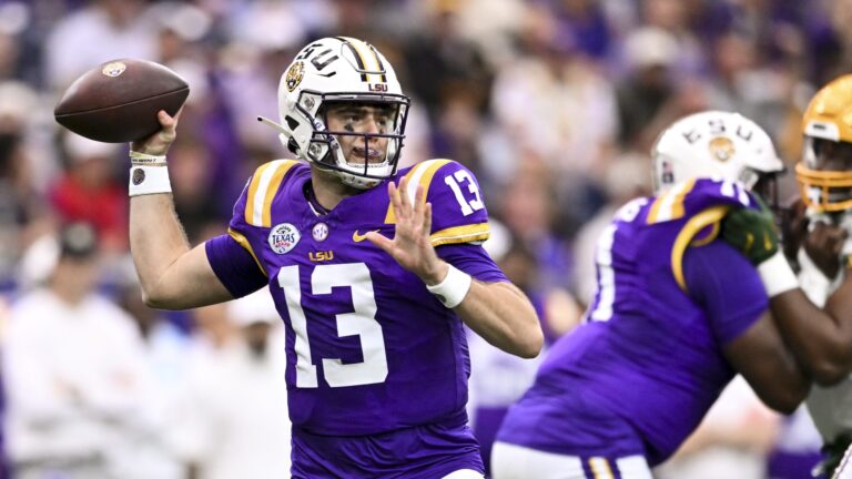 16) QB Garrett Nussmeier, LSU
