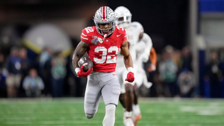 7) RB TreVeyon Henderson, New England Patriots