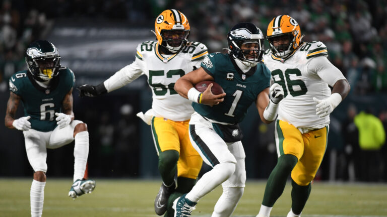 3) Philadelphia Eagles vs. Green Bay Packers - Week 10