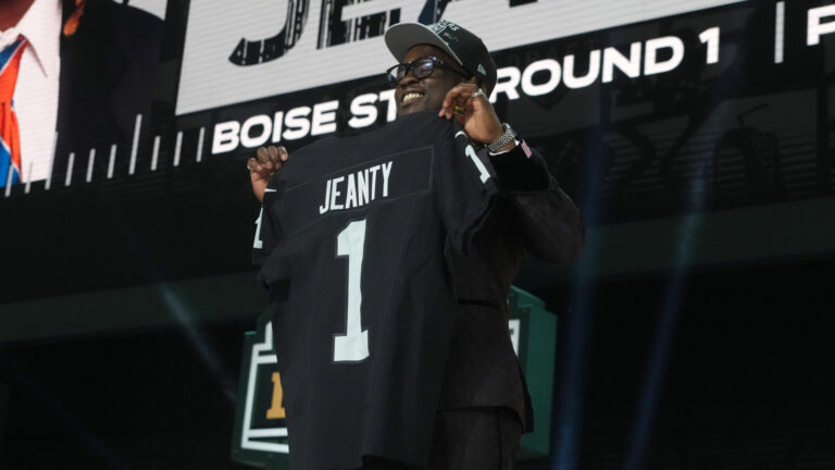 1) RB Ashton Jeanty, Las Vegas Raiders