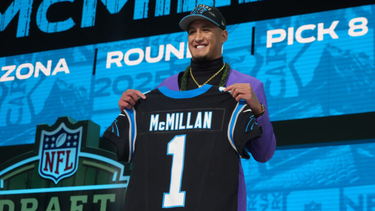 4) WR Tetairoa McMillan, Arizona