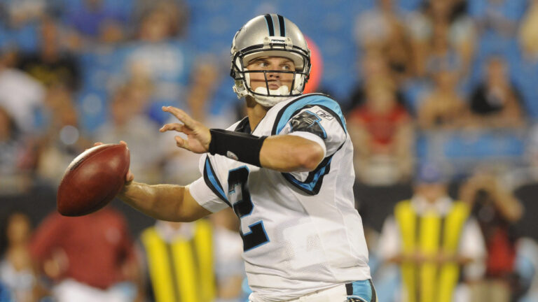 3. Jimmy Clausen, Carolina Panthers