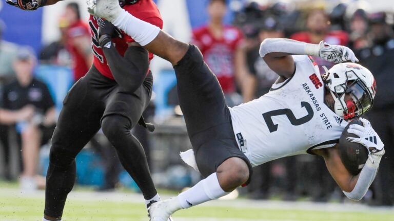 92. Ja'Quez Cross - Arkansas State Red Wolves