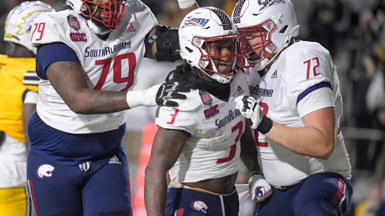 96. Kentrel Bullock - South Alabama Jaguars