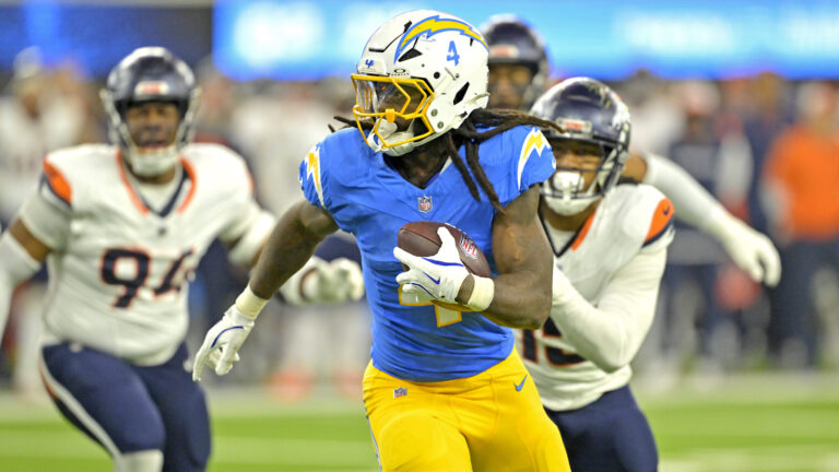 45. Gus Edwards, RB