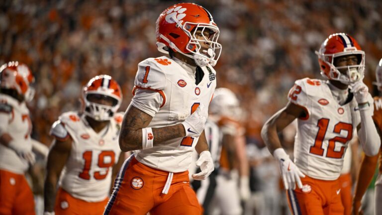 41. T.J. Moore - WR - Clemson Tigers