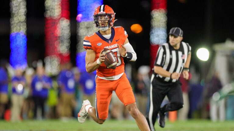 46) QB/WR Braden Davis, Syracuse