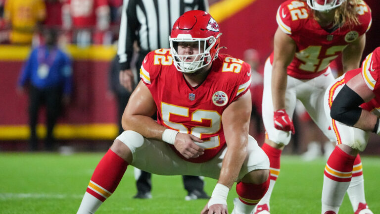 93) C Creed Humphrey, Kansas City Chiefs
