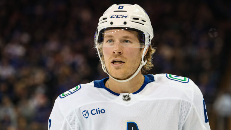 8. Brock Boeser, Forward, Vancouver Canucks