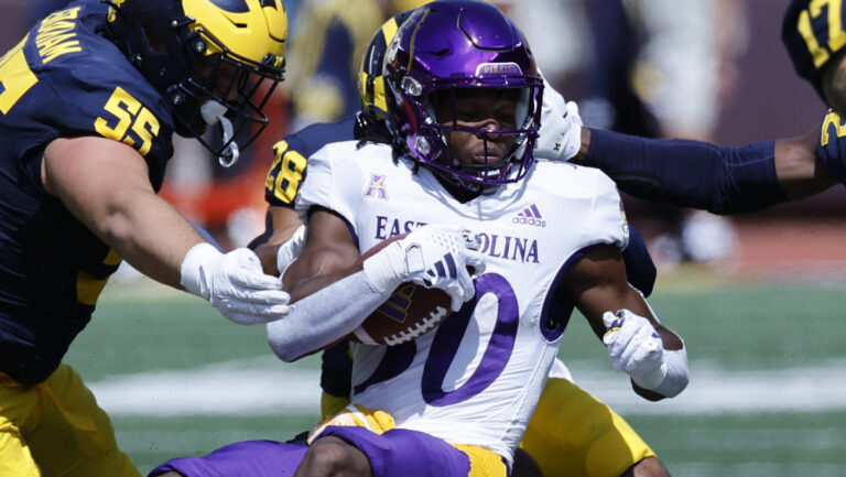 71) RB Javious Bond, East Carolina