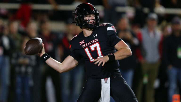 72) QB Jake Strong, Texas Tech