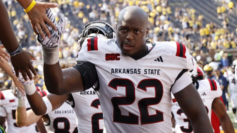 79) EDGE Jayden Jones, Arkansas State