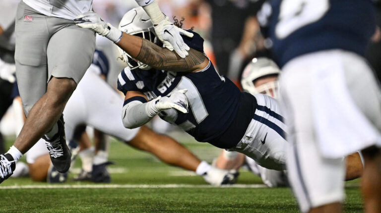 74) LB Logan Pili, Utah State