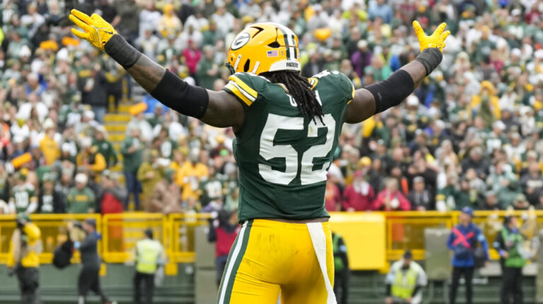 80) DE Rashan Gary, Green Bay Packers