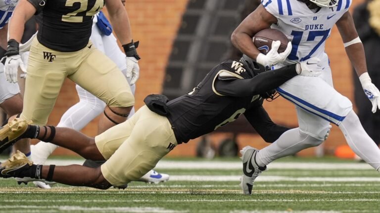 83) LB Eldrick Robinson II, Wake Forest