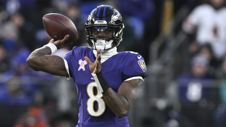 3) Lamar Jackson, Baltimore Ravens