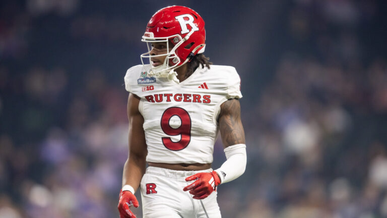 90. Ian Strong - WR - Rutgers Scarlet Knights
