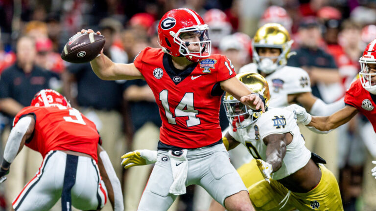 3) Georgia Bulldogs