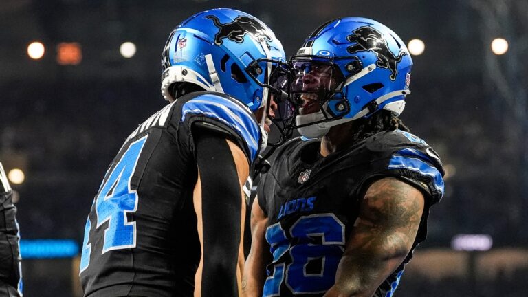1. Detroit Lions