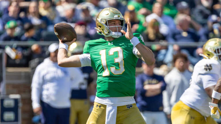 6) Notre Dame Fighting Irish
