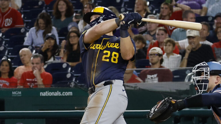 1B Andrew Vaughn, Milwaukee Brewers (16.2% Rostered)