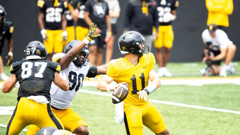 82. Mark Gronowski - QB - Iowa Hawkeyes