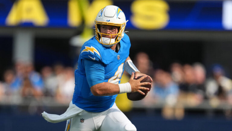 2) QB Taylor Heinicke, Los Angeles Chargers