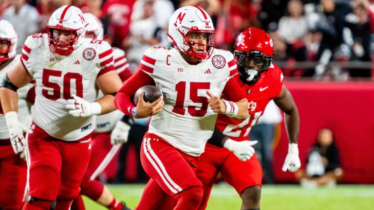 6. Dylan Raiola, Nebraska Cornhuskers