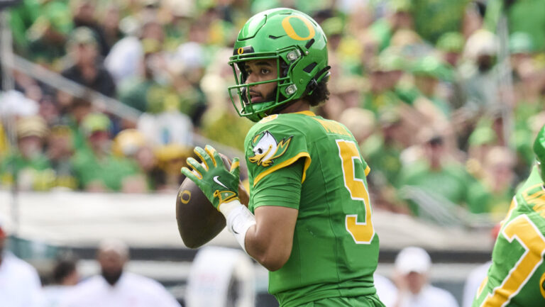 5. Dante Moore, Oregon Ducks