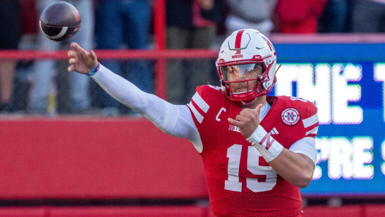 4) Dylan Raiola, Nebraska