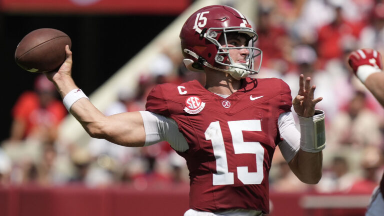 5) Ty Simpson, Alabama Crimson Tide