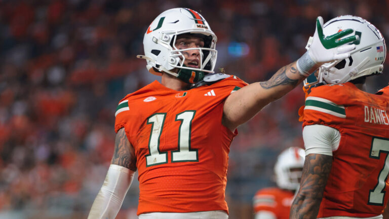 8) Carson Beck, Miami