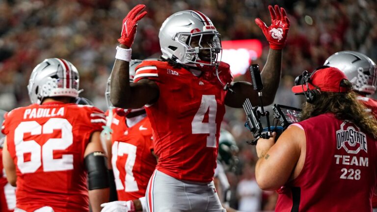 5) WR Jeremiah Smith, Ohio State Buckeyes