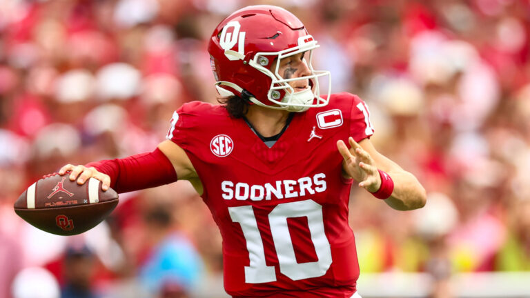 2) John Mateer, Oklahoma