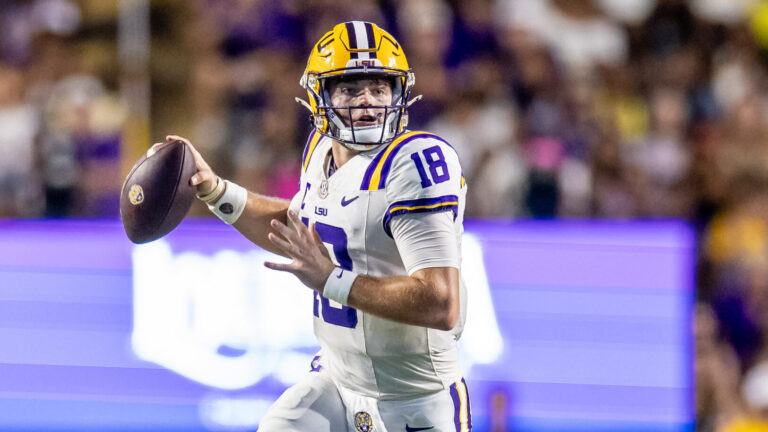 4) Garrett Nussmeier, LSU