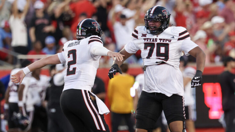 7) Texas Tech Red Raiders | Trend: +2