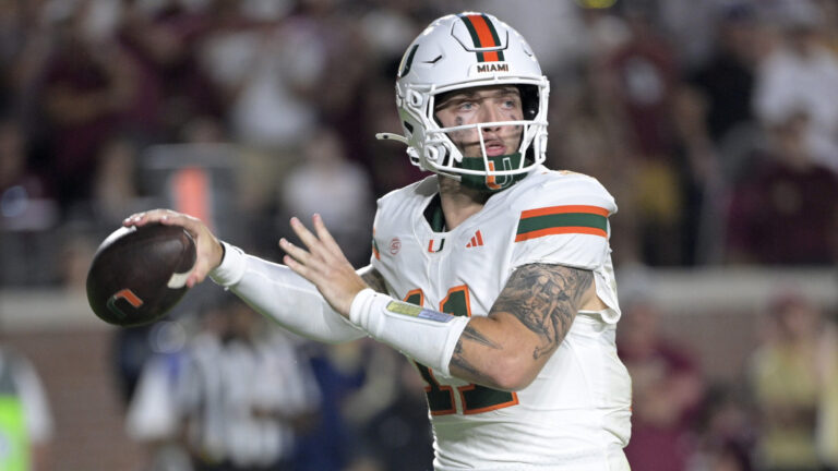 1) Miami Hurricanes | Trend: +2